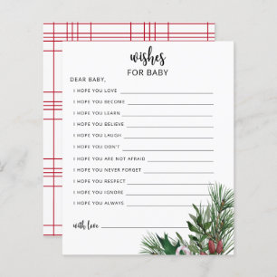 Evergreen Party game wishes for baby game