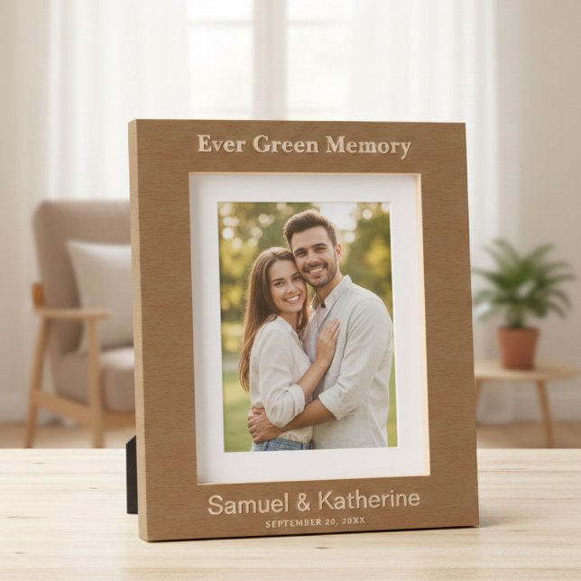 Evergreen Photo Memory Engraved Frames (Creator Uploaded)