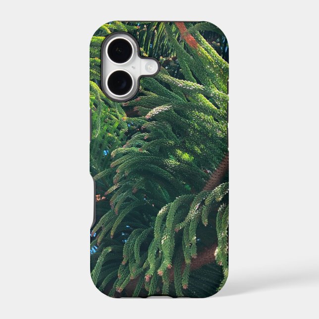 Evergreen pine-tree conifer  iphone case (Back)