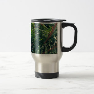 Evergreen pine-tree conifer  travel mug