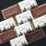 Evergreen rustic woodland love is sweet bridal hershey's miniatures<br><div class="desc">Evergreen rustic woodland love is sweet bridal Hershey's Miniatures 
Matching items available.</div>