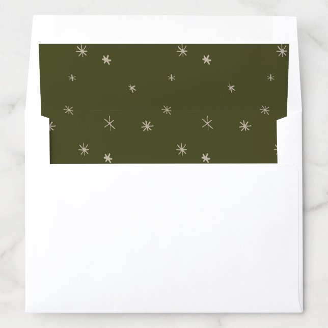 Evergreen Stars Envelope Liner (In Envelope)
