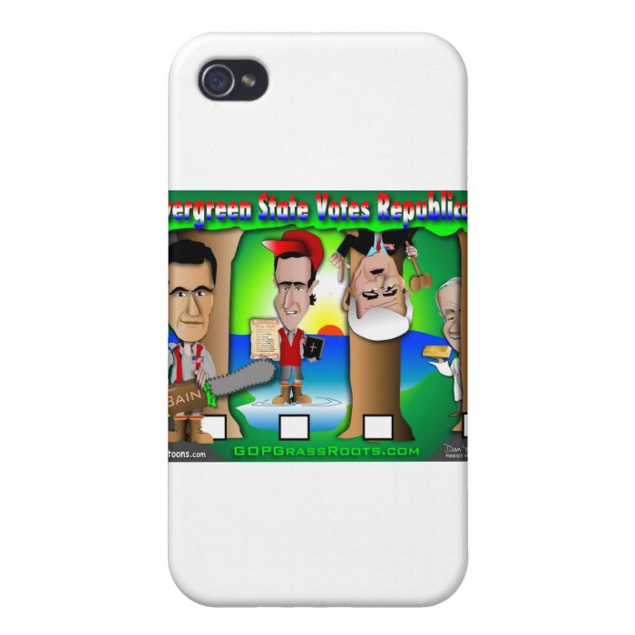 Evergreen State GOP iPhone 4/4S Cases