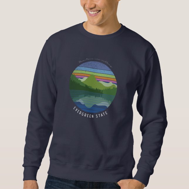 Evergreen state sweatshirt (Front)