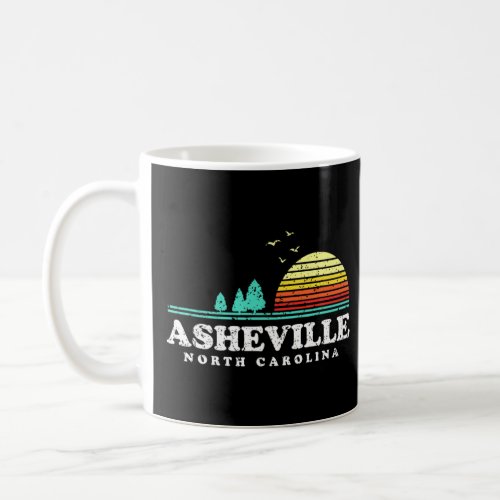 Evergreen Sunset Asheville Forest North Carolina W Coffee Mug