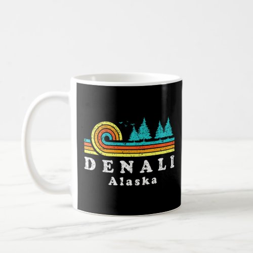 Evergreen Sunset Denali Forest Alaska Woods Nature Coffee Mug