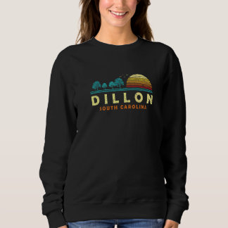 Evergreen Sunset Dillon Forest South Carolina Wood Sweatshirt