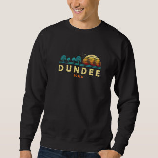Evergreen Sunset Dundee Forest Iowa Woods Nature Sweatshirt