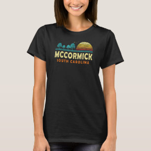 Evergreen Sunset Mccormick Forest South Carolina W T-Shirt