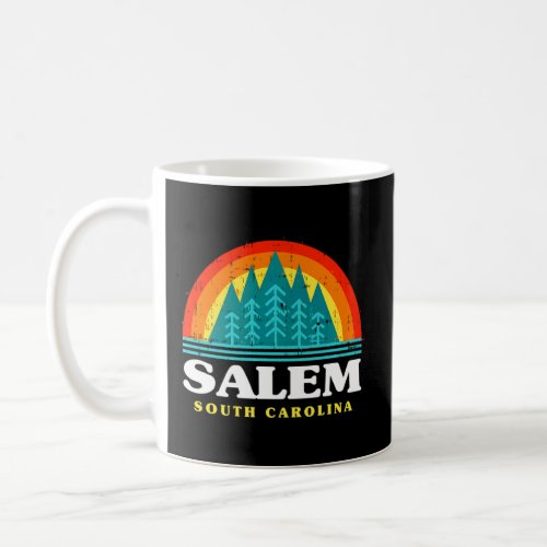 Evergreen Sunset Salem Forest South Carolina Woods Coffee Mug