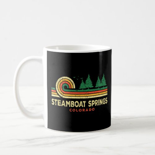 Evergreen Sunset Steamboat Springs Forest Colorado Coffee Mug