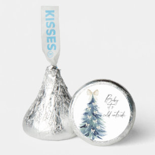 Evergreen tree with bows Baby shower Hershey®'s Kisses®