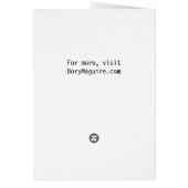 Evergreen with Pinecones Cards (Back)