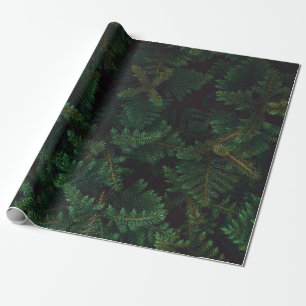 Evergreen  wrapping paper