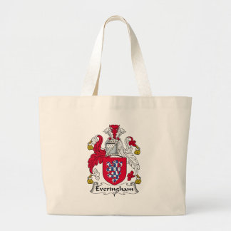 Everingham Family Crest Large Tote Bag