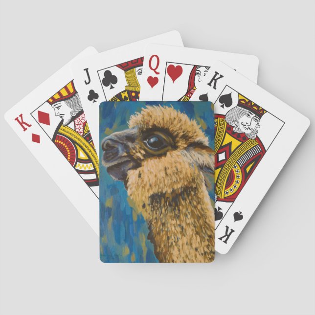 Everlast the Alpaca Poker Cards (Back)
