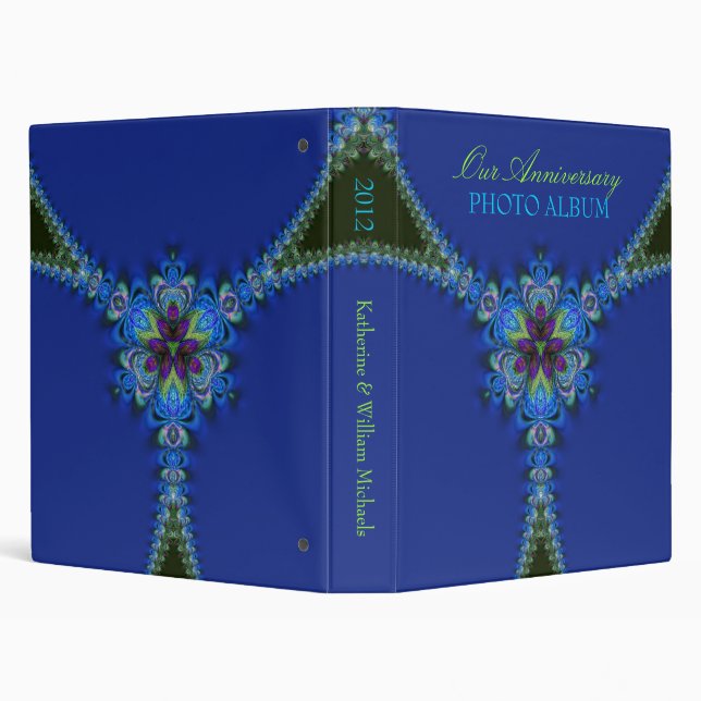 Everlasting Connection Fractal Lace Album Binder (Background)