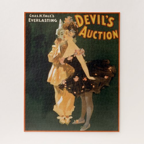 Everlasting Devils Auction Theatrical Poster Jigsaw Puzzle