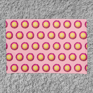 Everlasting Flower Seamless Pattern on Pillow Case