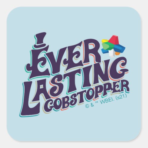 Everlasting Gobstopper Graphic Square Sticker