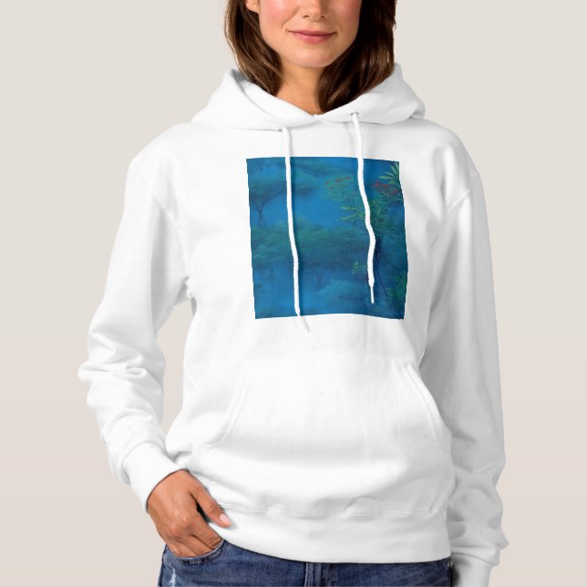 Everlasting Lake in the Cedar Forest Hoodie (Front)