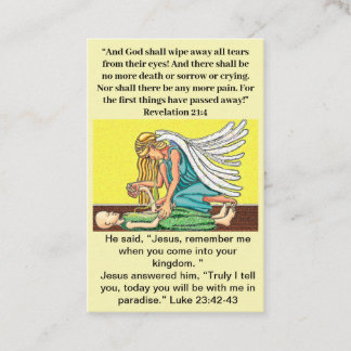 Everlasting Life prayer Card