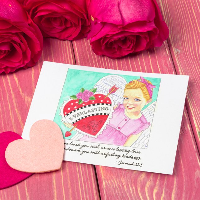 Everlasting Love Inspirational Postcard (Creator Uploaded)