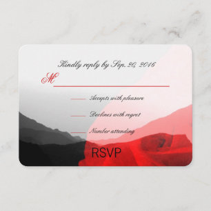 Everlasting Love/Mountain Range Red Rose RSVP