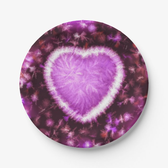 Everlasting Love Paper Plates (Front)