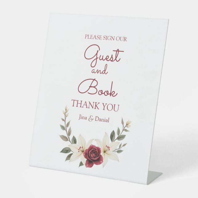 Everlasting Love Pedestal Sign (Front)