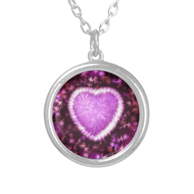 Everlasting Love Silver Plated Necklace (Front)
