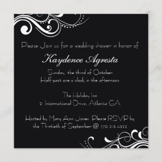 Everlasting Love Wedding Shower Invitation