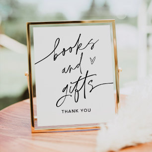 EVERLEIGH Books And Gifts Baby Shower Sign