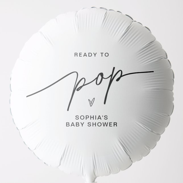 EVERLEIGH Ready To Pop Baby Shower Balloon (Front)