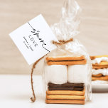 EVERLEIGH S'more Love Favor Tag<br><div class="desc">Everleigh Collection - a stunning and minimalist collection that features a modern calligraphy font that is both chic and stylish. This collection offers a timeless and elegant design that is perfect for any event, from weddings to baby showers and everything in between. Embrace the elegance and sophistication of the Everleigh...</div>