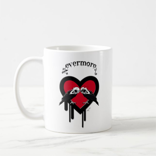 Evermore (Black Lettering) Coffee Mug (Left)
