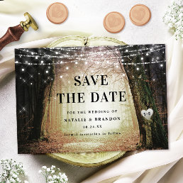 Evermore | Enchanted Fairy Forest | Amber Wedding Save The Date