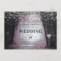 Evermore | Enchanted Fairy Forest | Mauve Wedding