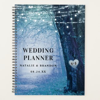 Evermore | Enchanted Forest Blue Wedding Plans Planner