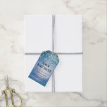 Evermore Enchanted Forest Save The Date with Photo Gift Tags<br><div class="desc">Evermore | Enchanted Fairy Forest | Twilight Blue Wedding Invitation Suite. Dreamy magical fantasy woodland, with ethereal string lights and faerie orbs glowing and sparkling all around. The image has a moonlit glow, for a romantic night wedding venue lit up. This bewitching design is sure to mesmerize your guests! The...</div>