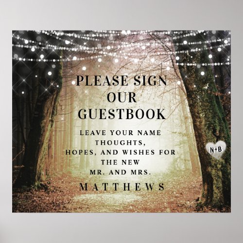 Evermore  Enchanted Forest  Sign our Guestbook