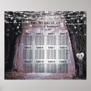 Evermore   Enchanted Forest Table Seating Chart