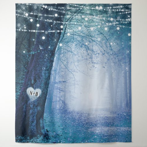 Evermore  Enchanted Forest Wedding Photo Backdrop