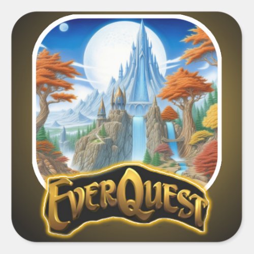 Everquest Square Sticker