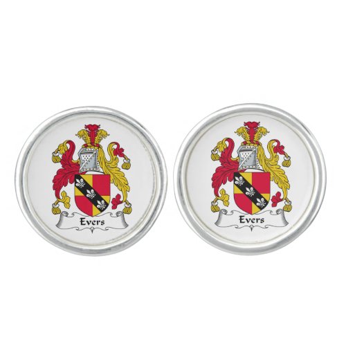 Evers Family Crest Cufflinks