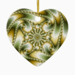 Everswirl - Mandelbrot Fractal Ceramic Ornament