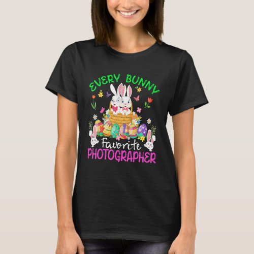 Every Bunny Favorite Photographer Two Bunnies East T_Shirt