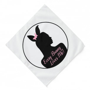 Every Bunny Loves Me! Bunny Girl Bandana
