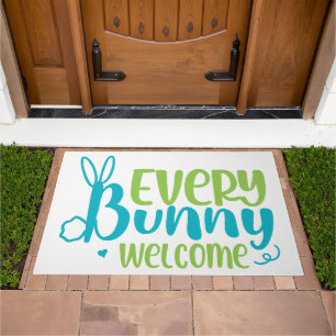 Every Bunny Welcome - Easter Doormat