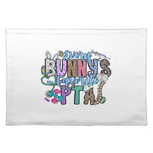 Every Bunnys Favorite PTA Cloth Placemat